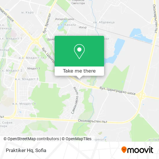 Карта Praktiker Hq