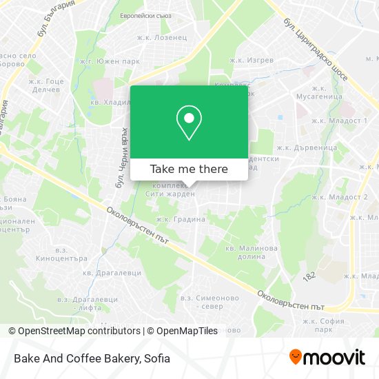 Bake And Coffee Bakery map