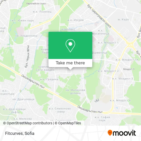 Карта Fitcurves