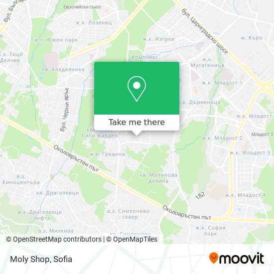 Moly Shop map