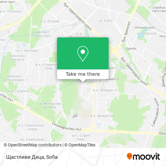 Карта Щастливи Деца