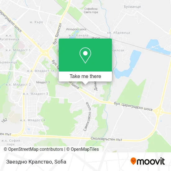 Карта Звездно Кралство