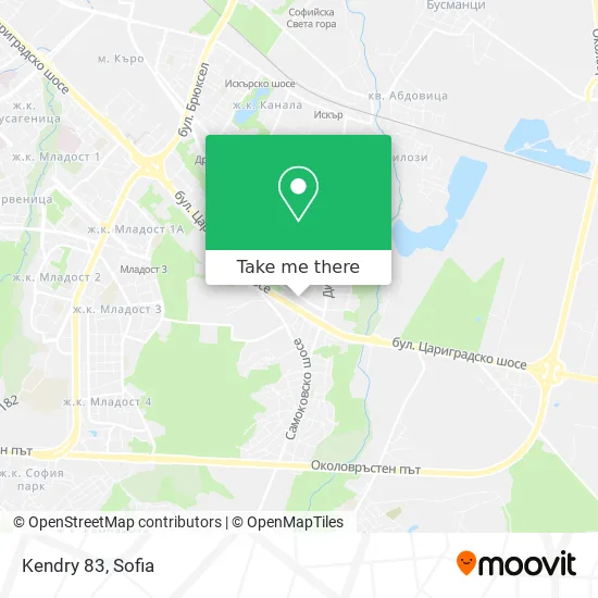 Карта Kendry 83