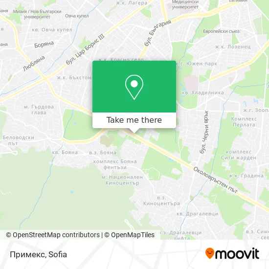 Примекс map