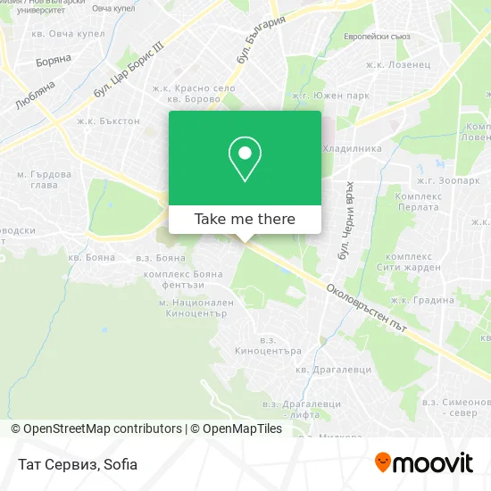 Карта Тат Сервиз