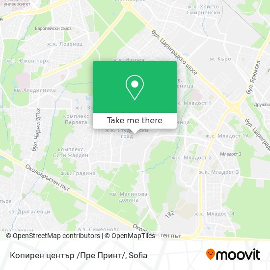 Копирен център /Пре Принт/ map