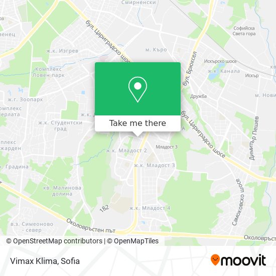 Vimax Klima map