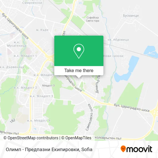 Карта Олимп - Предпазни Екипировки
