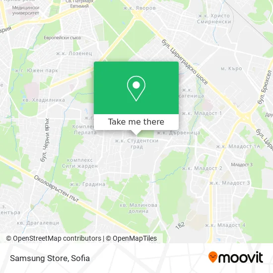 Карта Samsung Store