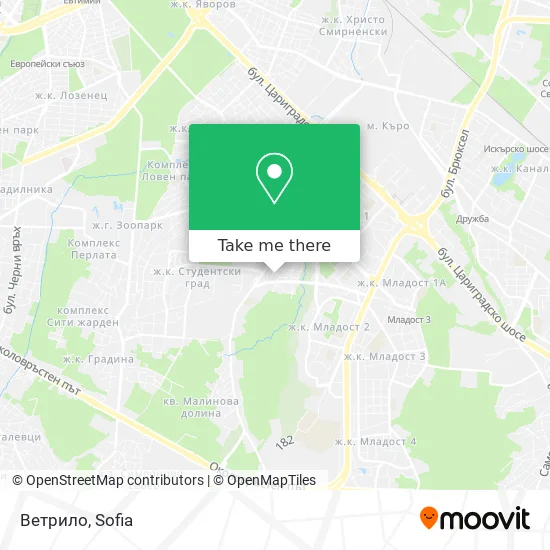 Карта Ветрило