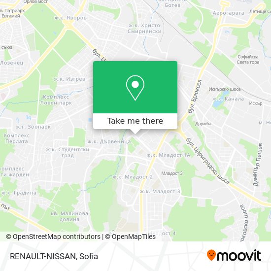 RENAULT-NISSAN map