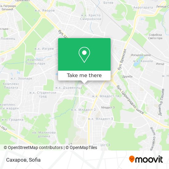 Сахаров map