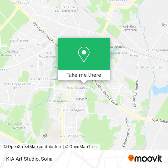 Карта KIA Art Studio