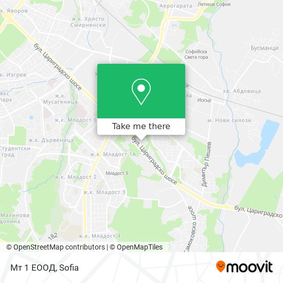 Мт 1 ЕООД map