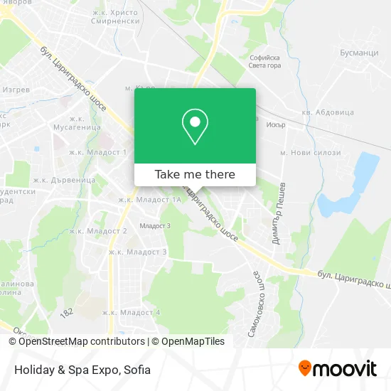 Holiday & Spa Expo map