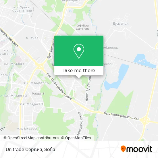 Unitrade Сервиз map