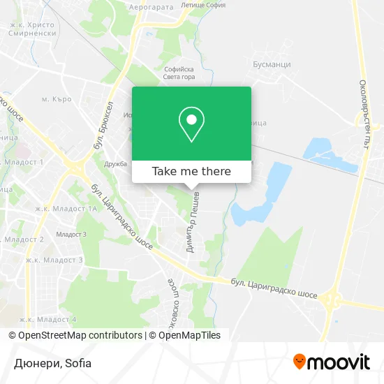 Карта Дюнери