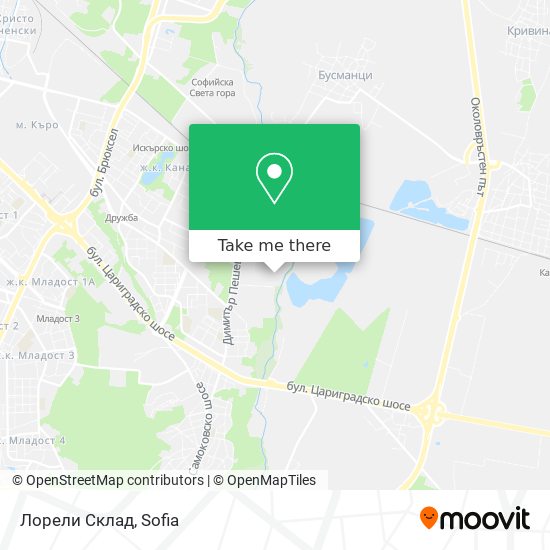 Лорели Склад map