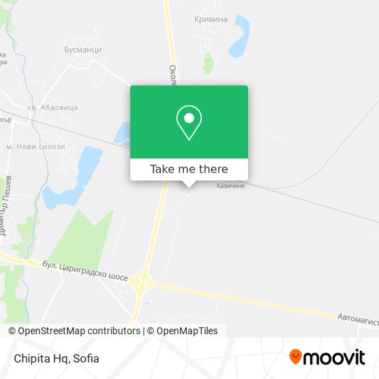 Chipita Hq map