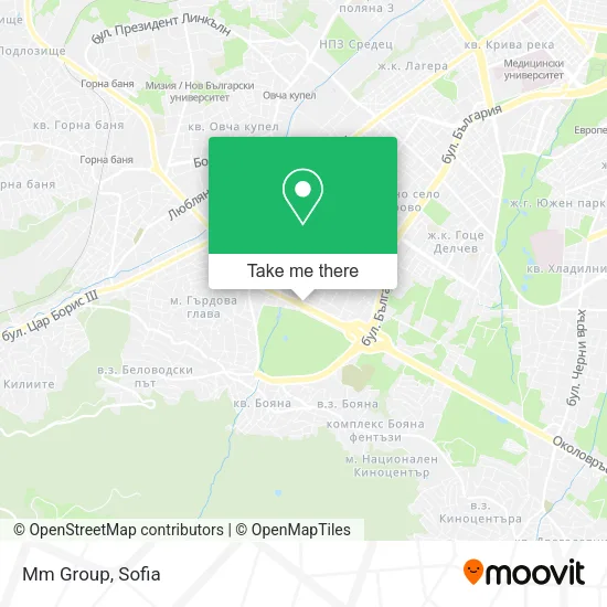 Карта Mm Group