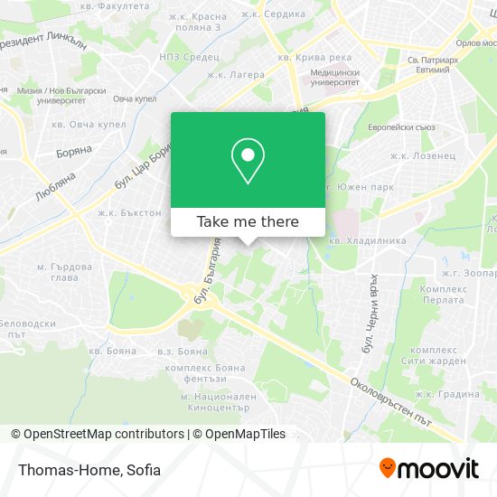 Thomas-Home map