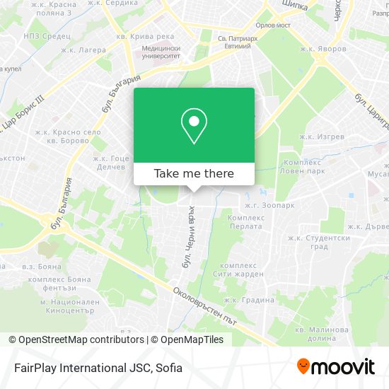 FairPlay International JSC map