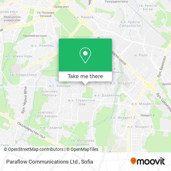 Paraflow Communications Ltd. map