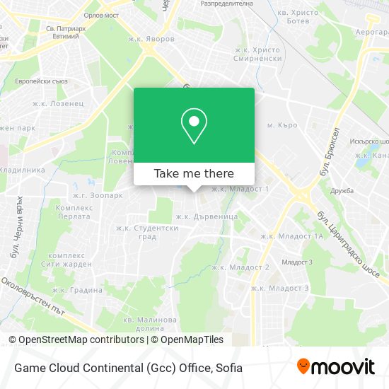 Game Cloud Continental (Gcc) Office map