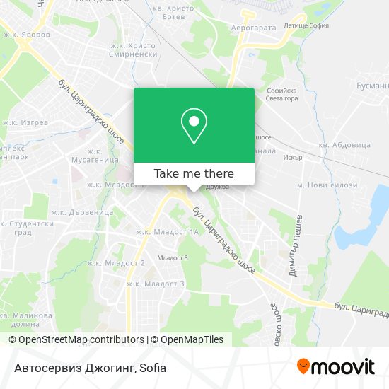 Автосервиз Джогинг map