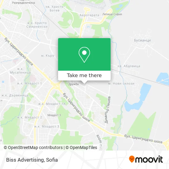 Карта Biss Advertising