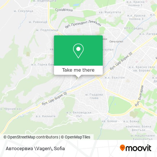 Автосервиз \Vagen\ map