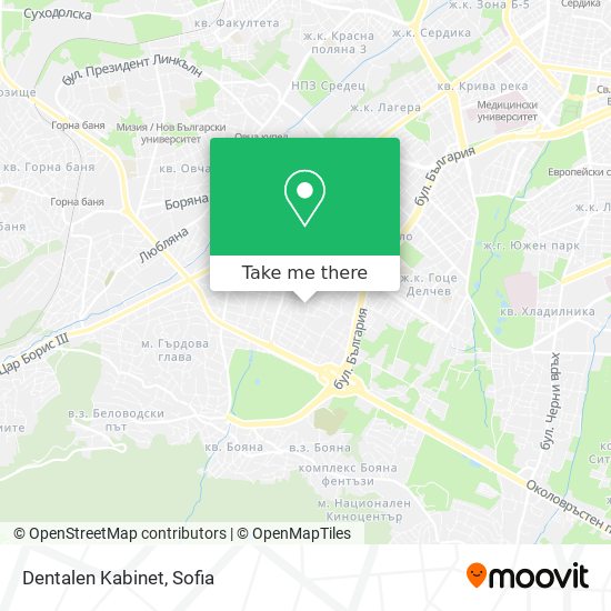 Dentalen Kabinet map