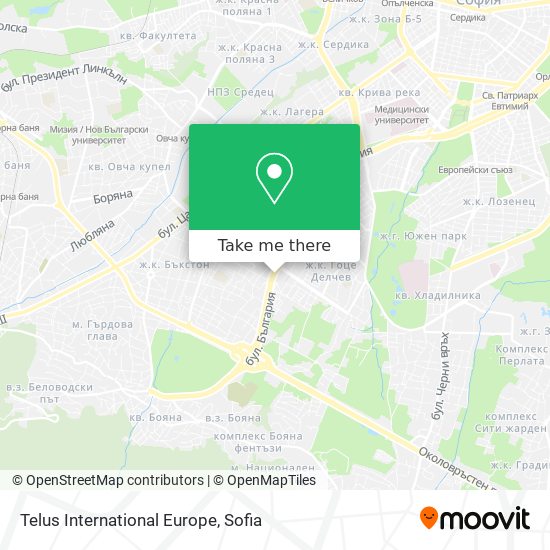 Telus International Europe map