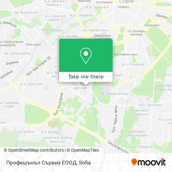 Карта Профешънъл Сървиз ЕООД