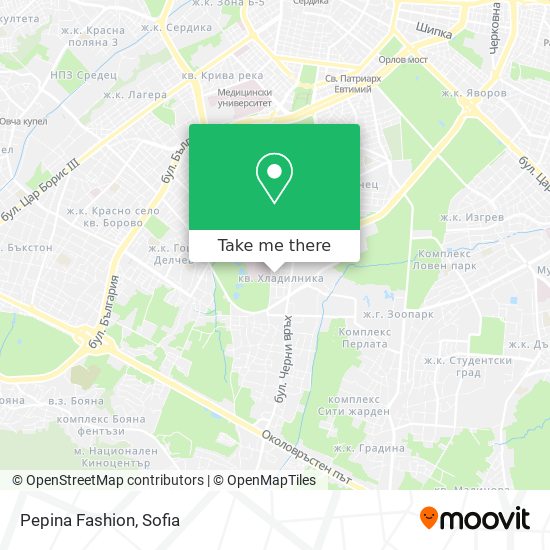 Pepina Fashion map