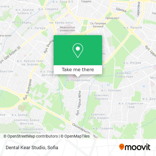 Dental Kear Studio map