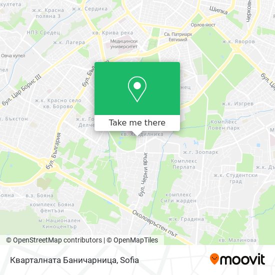 Кварталната Баничарница map
