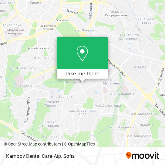 Карта Kambov Dental Care-Aip