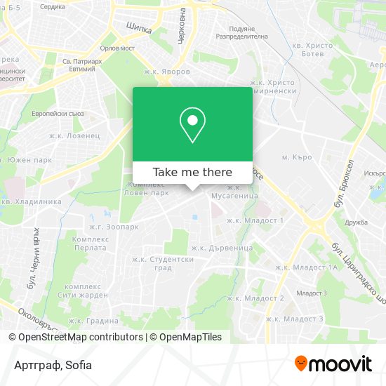 Артграф map