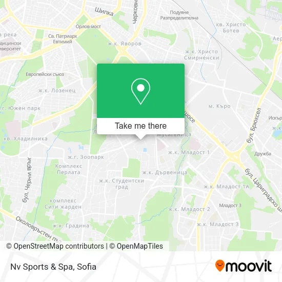 Карта Nv Sports & Spa