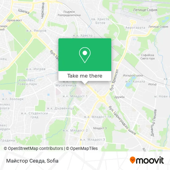 Карта Майстор Севда