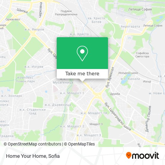 Home Your Home map
