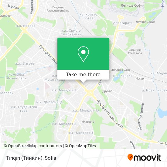 Tinqin (Тинкин) map