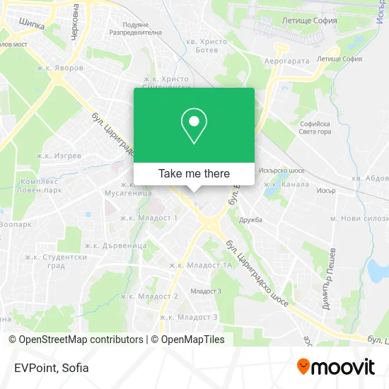 EVPoint map