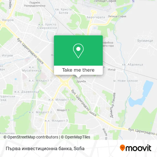 Карта Първа инвестиционна банка