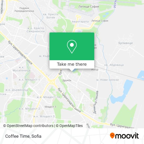 Coffee Time map