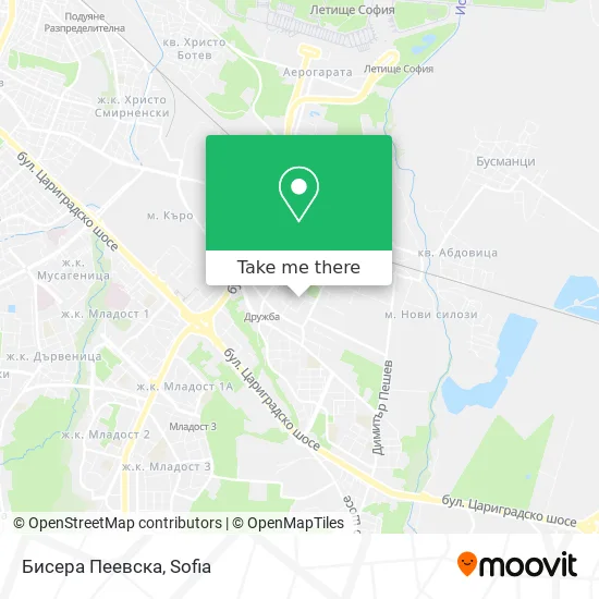 Карта Бисера Пеевска