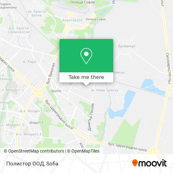 Полистор ООД map