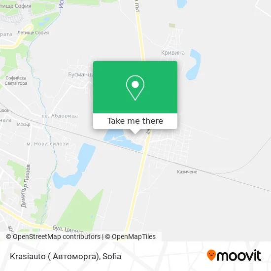 Карта Krasiauto ( Автоморга)