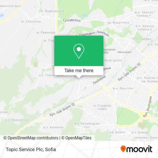 Карта Topic Service Plc